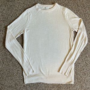 Cream sweater